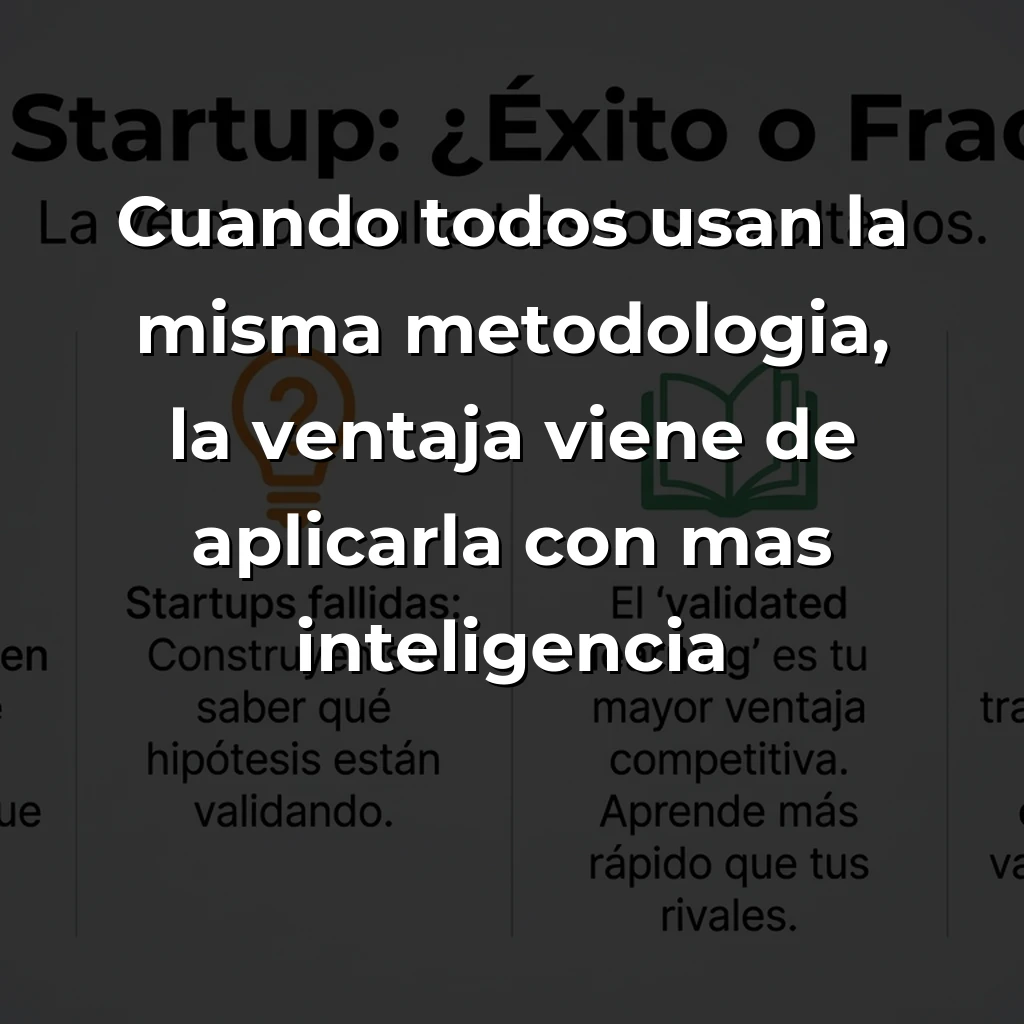 Por Qué Lean Startup Separa Realmente a Ganadores de Fracasos (No Es Lo Que Piensas) – Carousel Image