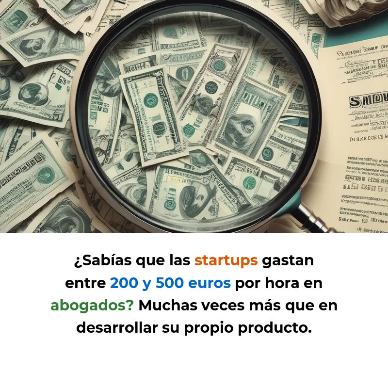 Idea de Negocio: Plataforma de IA Colaborativa para Contratos de Startups - La herramienta que combina inteligencia artificial y abogados para crear documentos legales sin los costes de un bufete tradicional - Carousel Image