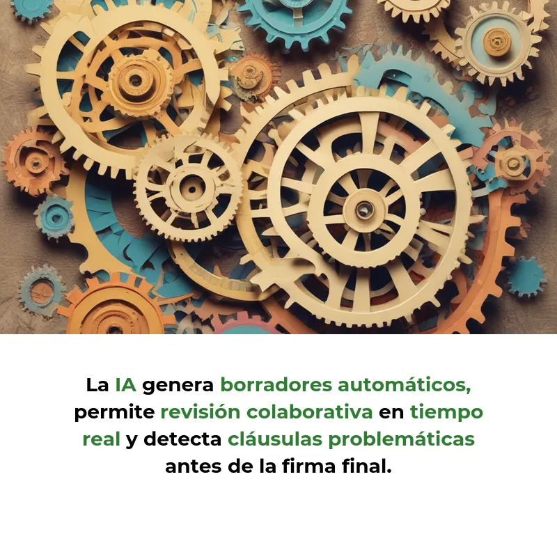 Idea de Negocio: Plataforma de IA Colaborativa para Contratos de Startups - La herramienta que combina inteligencia artificial y abogados para crear documentos legales sin los costes de un bufete tradicional - Carousel Image