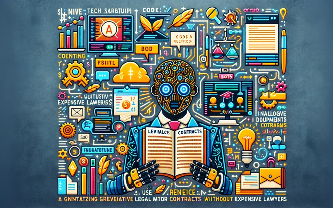 Idea de Negocio: Plataforma de IA que ayuda a startups a crear contratos sin abogados caros - legal tech startups, IA documentos legales, plataforma contratos startups, herramientas legales founders, legal tech LATAM