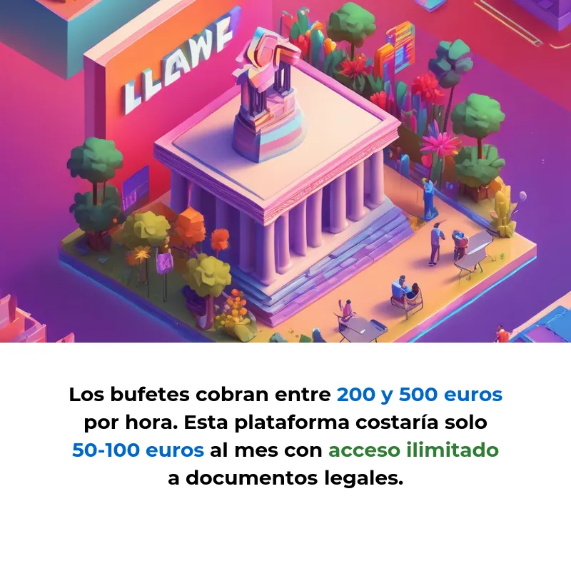 Idea de Negocio: Plataforma de IA que ayuda a startups a crear contratos sin abogados caros - Una herramienta colaborativa que usa inteligencia artificial para generar y revisar documentos legales adaptados a founders - Carousel Image