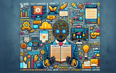 Legal Tech: IA para contratos de startups sin abogados
