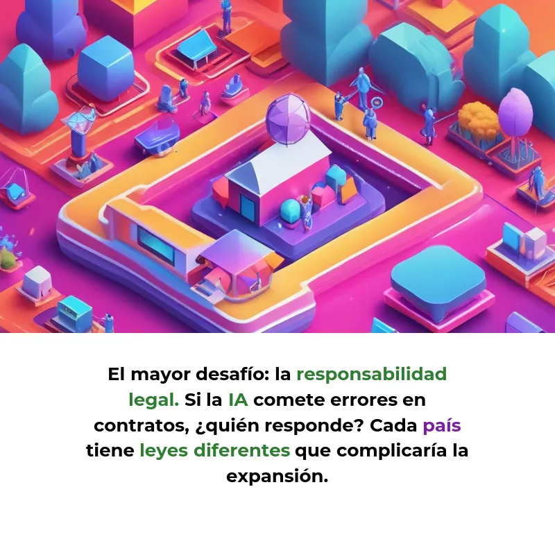 Idea de Negocio: Plataforma de IA que ayuda a startups a crear contratos sin abogados caros - Una herramienta colaborativa que usa inteligencia artificial para generar y revisar documentos legales adaptados a founders - Carousel Image