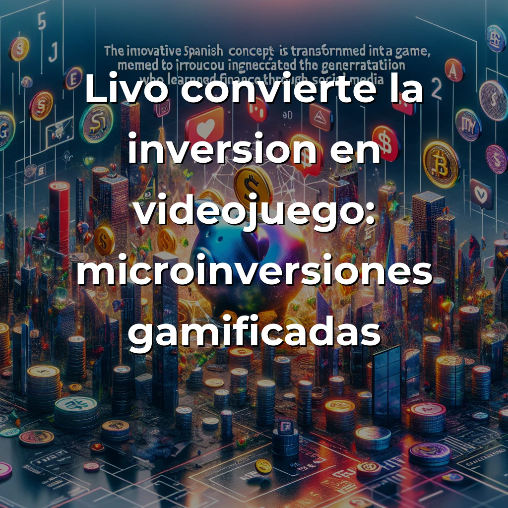 Livo: La Startup Española que Convierte la Inversión en Videojuego desde 1€ - Microinversiones gamificadas para la generación que aprendió finanzas en TikTok - Carousel Image