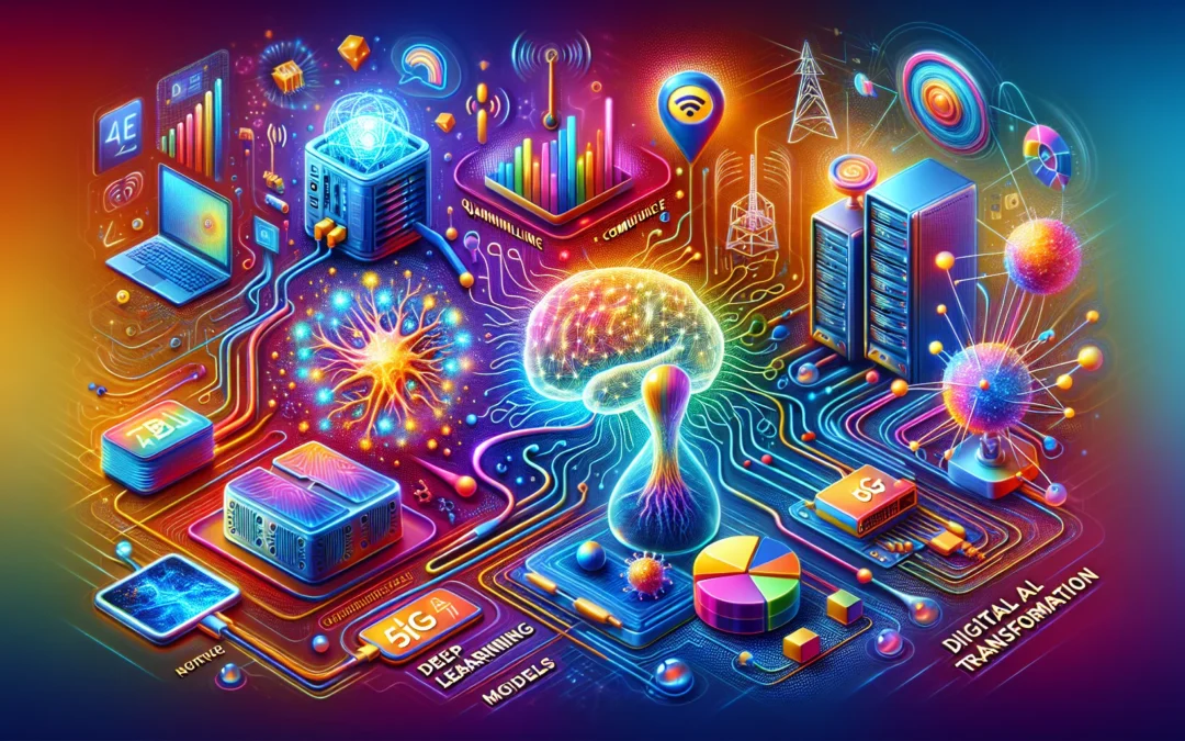 Tech y IA News 14/11: Microsoft Quantum, DeepSeek-V3, 6G España, Ayesa Digital - quantum computing, qubits topológicos, IA avanzada, 6G España, computación cuántica médica, infraestructura IA, fibra óptica, supercomputación
