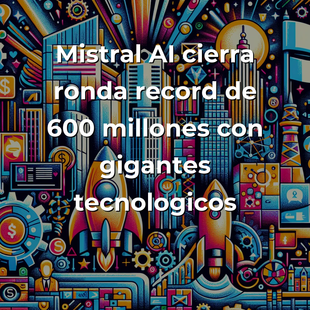 Startup News 29-09-2025: Mistral AI lidera con 600M$, España impulsa innovación y China supera 5.000 empresas de IA - Europa compite con megaoperaciones, startups españolas se proyectan internacionalmente y Asia consolida su liderazgo tecnológico - Carousel Image