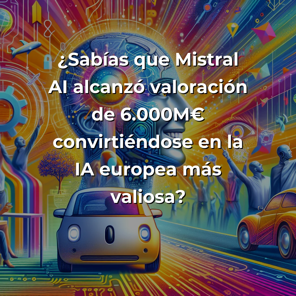 Startup News 10-09-2025: Mistral AI alcanza valoración récord de 6.000M€, 500 Global invierte en startups latinoamericanas de IA - Indatika acelera expansión global mientras Uber y Momenta prueban robotaxis en Europa - Carousel Image