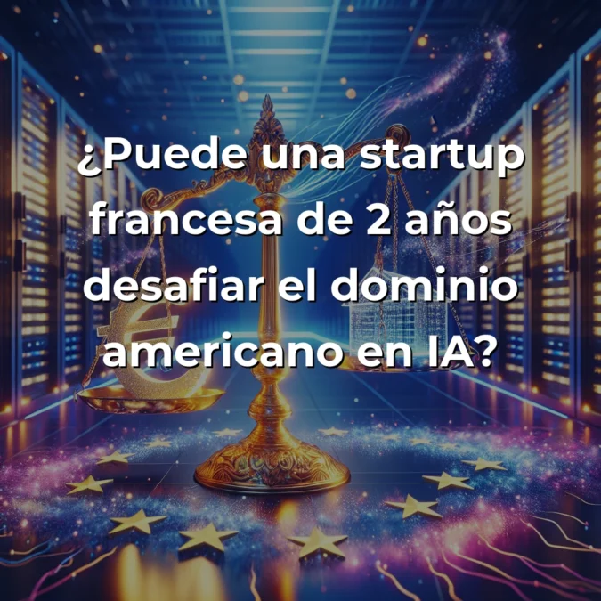 Mistral AI negocia 1.000 millones de euros: el desafío europeo que puede cambiar el juego de la IA - La startup francesa busca convertirse en el contrapeso europeo a OpenAI con una valoración de 10.000 millones y tecnología de código abierto. - Carousel Image