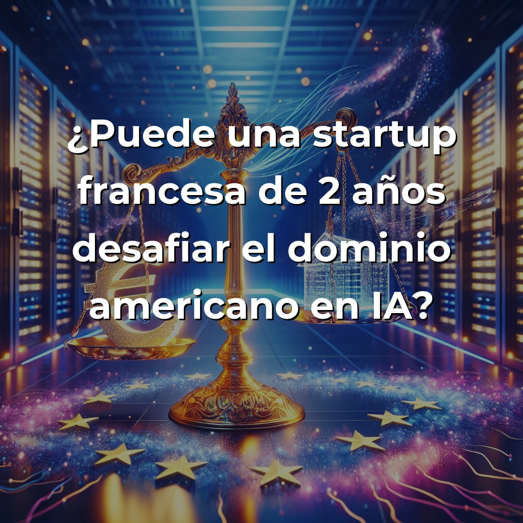 Mistral AI negocia 1.000 millones de euros: el desafío europeo que puede cambiar el juego de la IA - La startup francesa busca convertirse en el contrapeso europeo a OpenAI con una valoración de 10.000 millones y tecnología de código abierto. - Carousel Image