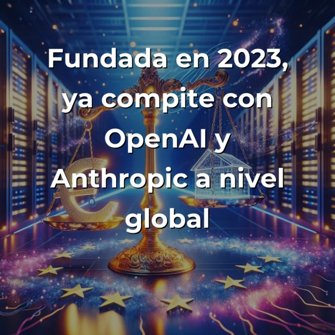 Mistral AI negocia 1.000 millones de euros: el desafío europeo que puede cambiar el juego de la IA - La startup francesa busca convertirse en el contrapeso europeo a OpenAI con una valoración de 10.000 millones y tecnología de código abierto. - Carousel Image