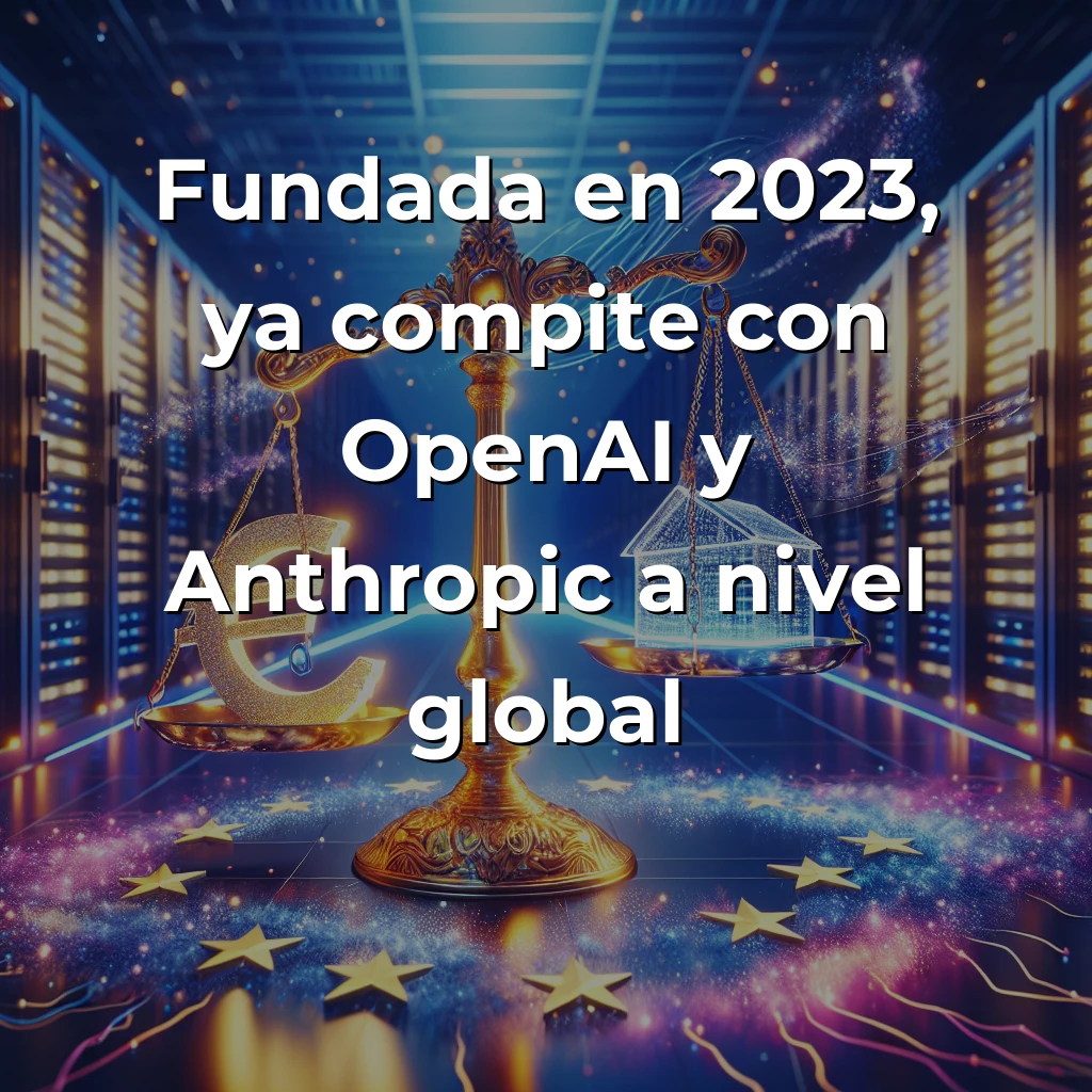 Mistral AI negocia 1.000 millones de euros: el desafío europeo que puede cambiar el juego de la IA - La startup francesa busca convertirse en el contrapeso europeo a OpenAI con una valoración de 10.000 millones y tecnología de código abierto. - Carousel Image