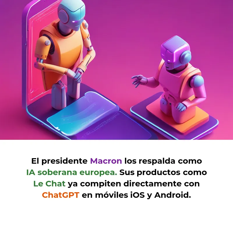Mistral AI: La startup francesa que desafía a ChatGPT con IA europea - De cero a 2.000 millones de valoración en 8 meses: cómo ex-empleados de DeepMind y Meta crearon la alternativa europea a OpenAI - Carousel Image