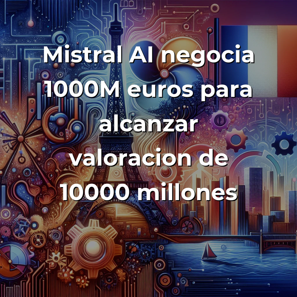Mistral AI negocia ronda récord de 1.000M€ para desafiar a OpenAI desde Europa - La startup francesa busca consolidar la soberanía europea en IA con una valoración de 10.000 millones de euros - Carousel Image