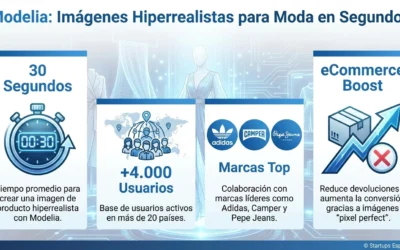 Modelia: La startup madrileña que crea imágenes hiperrealistas para moda en 30 segundos