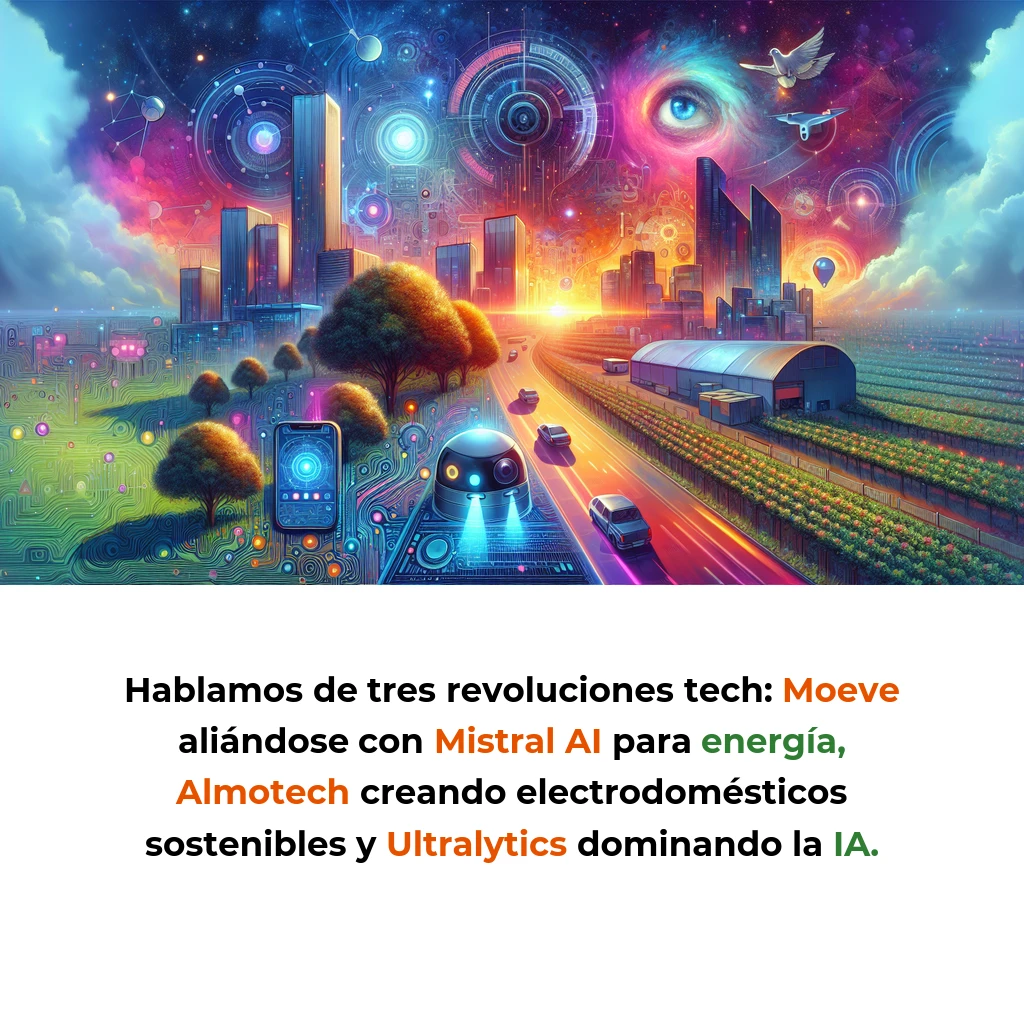 Tech y IA News 21/12/2025: Moeve + Mistral AI + Ultralytics YOLO + Agrotech - - - Carousel Image