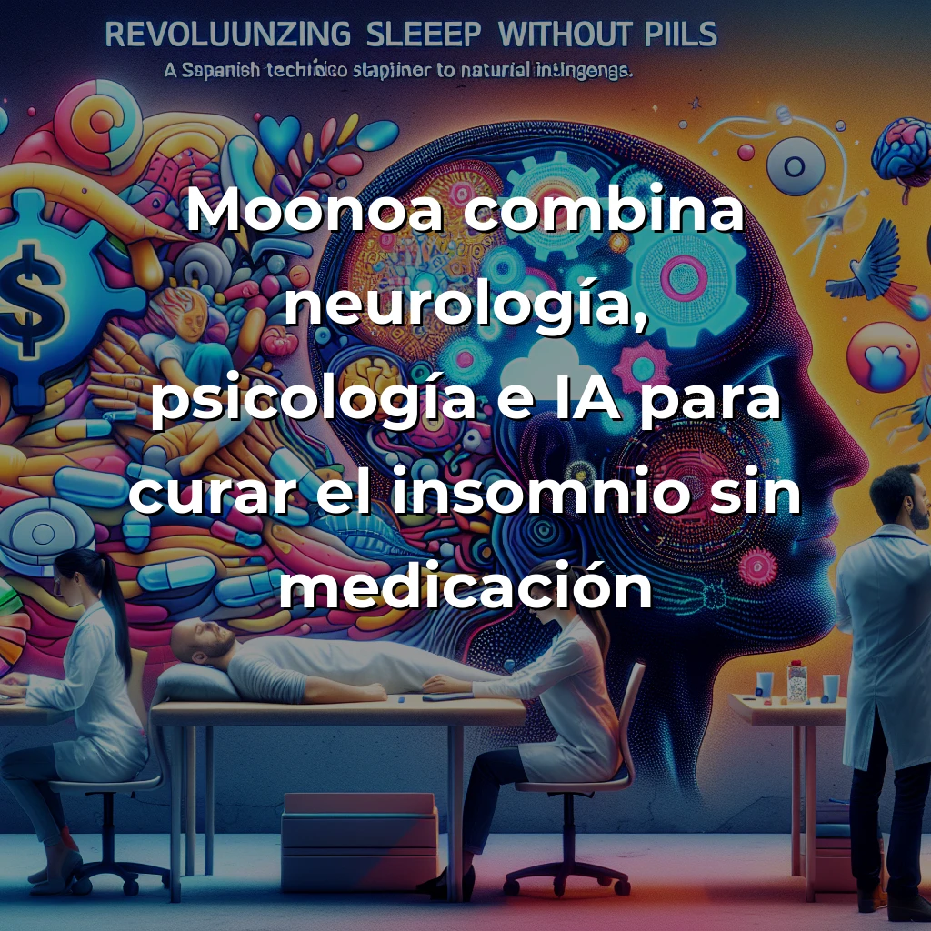 Moonoa: La Startup Española que Está Revolucionando Cómo Dormimos Sin Pastillas - Con neuróloga y psicólogo al frente, esta healthtech combina IA y expertise clínico para curar el insomnio de forma natural - Carousel Image