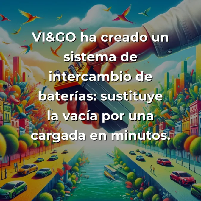 VI&GO: La startup gallega que está revolucionando la movilidad eléctrica con baterías intercambiables - De intercambiar baterías a cambiar las reglas del juego - Carousel Image