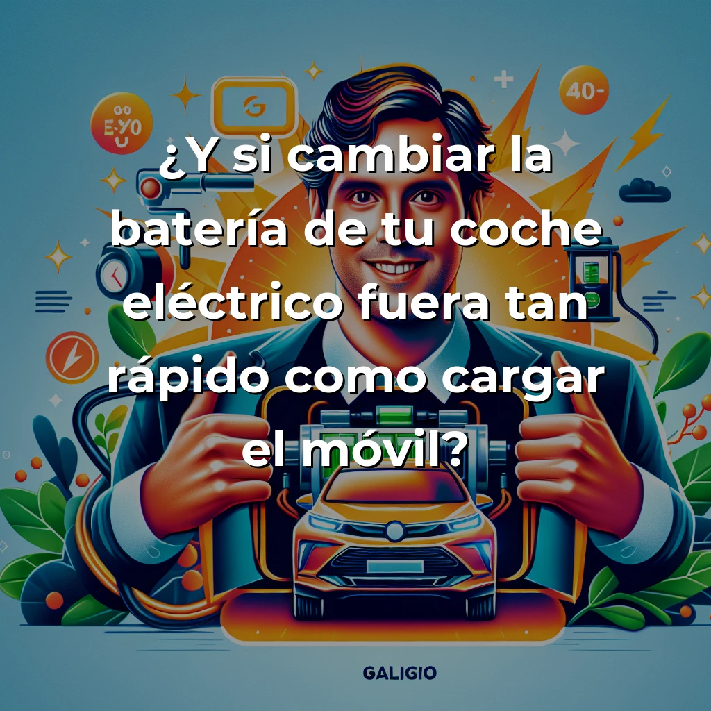 VI&GO: La startup gallega que elimina las esperas de los coches eléctricos con baterías intercambiables - Desde Vigo, esta innovadora empresa ha desarrollado un sistema de intercambio de baterías que reduce los tiempos de recarga de 40 minutos a 5 minutos - Carousel Image