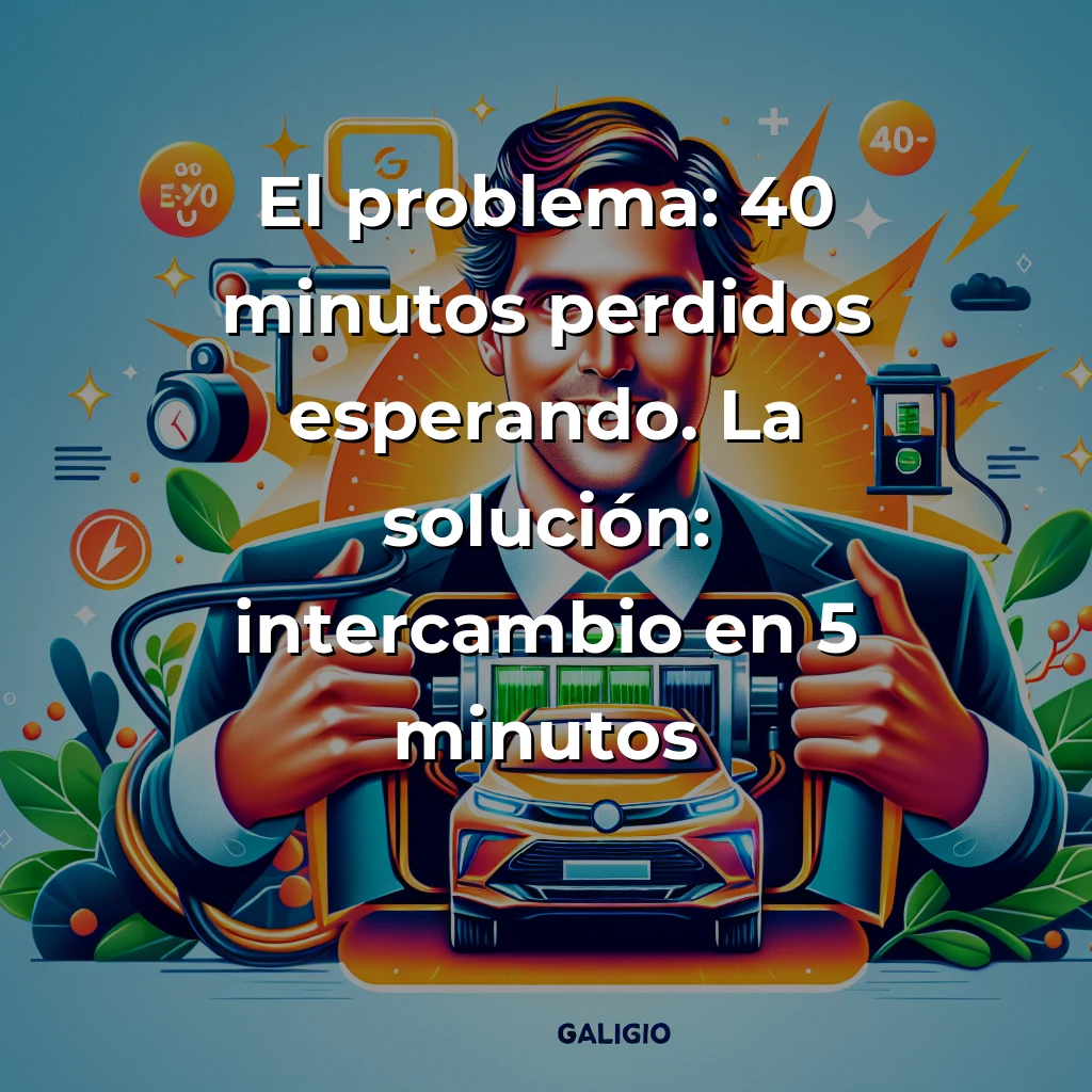 VI&GO: La startup gallega que elimina las esperas de los coches eléctricos con baterías intercambiables - Desde Vigo, esta innovadora empresa ha desarrollado un sistema de intercambio de baterías que reduce los tiempos de recarga de 40 minutos a 5 minutos - Carousel Image