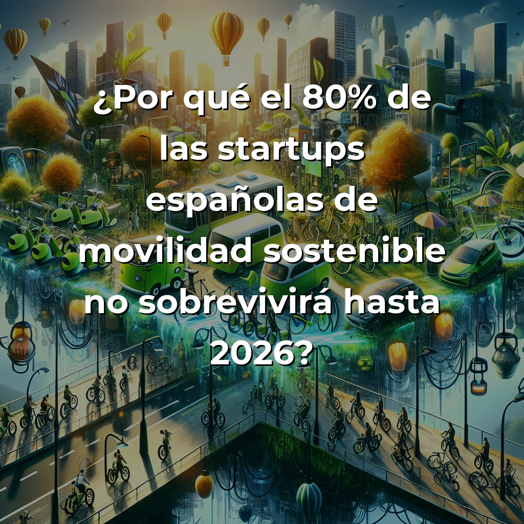 La ilusión verde: por qué el 80% de las startups españolas de movilidad sostenible no sobrevivirá hasta 2026 – Carousel Image