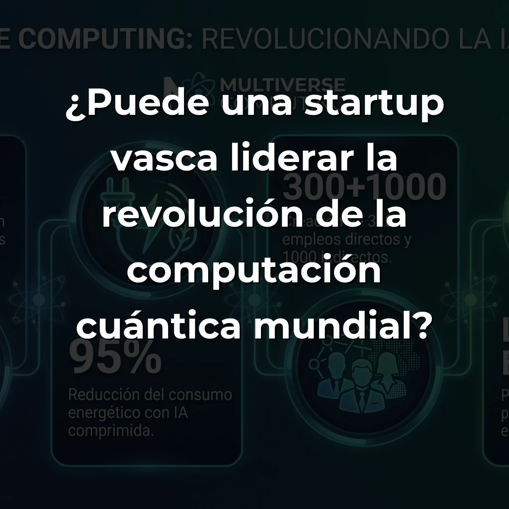 Multiverse Computing: La startup vasca que revoluciona la IA cuántica con 256 millones de euros - Desde San Sebastián al liderazgo mundial: cómo democratizar la computación cuántica se convirtió en el negocio del futuro - Carousel Image