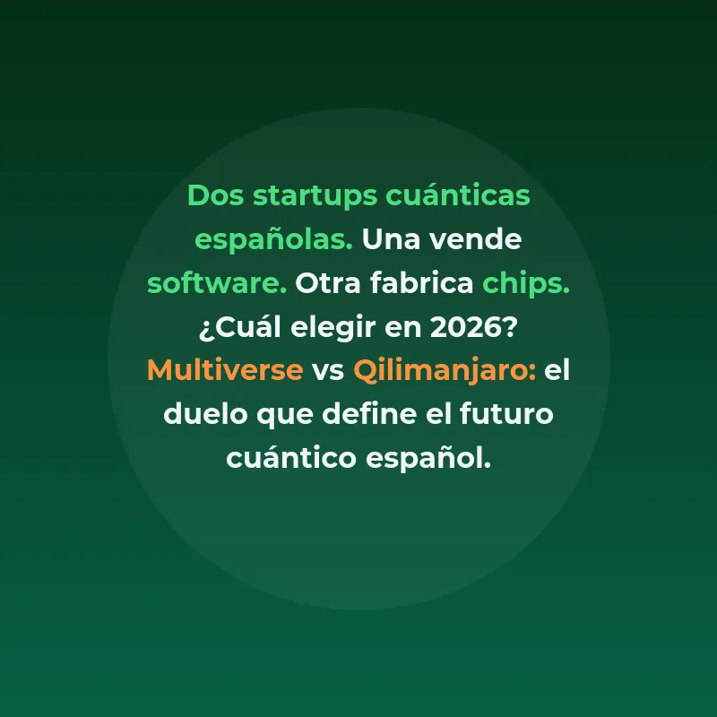 Multiverse Computing vs Qilimanjaro: cuál elegir en 2026 - Dos enfoques cuánticos distintos: software aplicado frente a hardware e infraestructura - Carousel Image