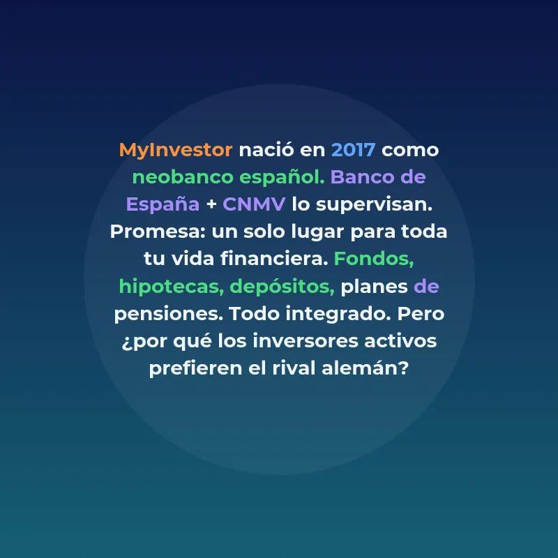MyInvestor vs Trade Republic 2026: ¿Cuál elegir? - Comparativa completa para el inversor retail español: comisiones, productos, protección y automatización - Carousel Image