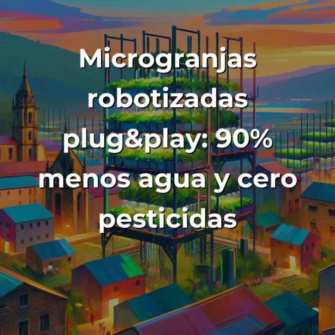 Néboda levanta 1,84M€ para democratizar la agricultura vertical desde Galicia - La startup gallega cierra ronda seed con Mondragón y prepara expansión industrial para 2026 - Carousel Image