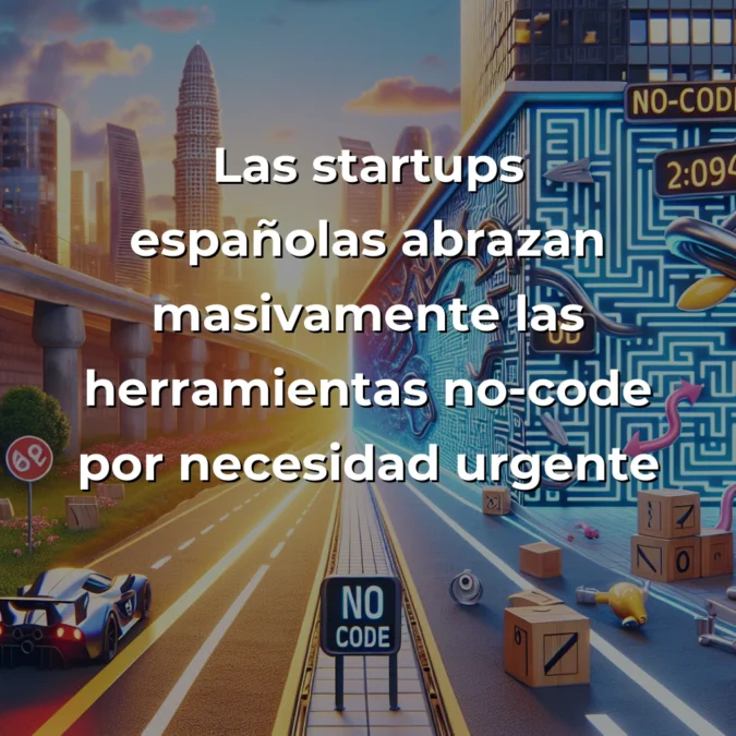 No-Code vs Código: ¿Atajo al éxito o trampa para startups españolas en 2025? – Carousel Image