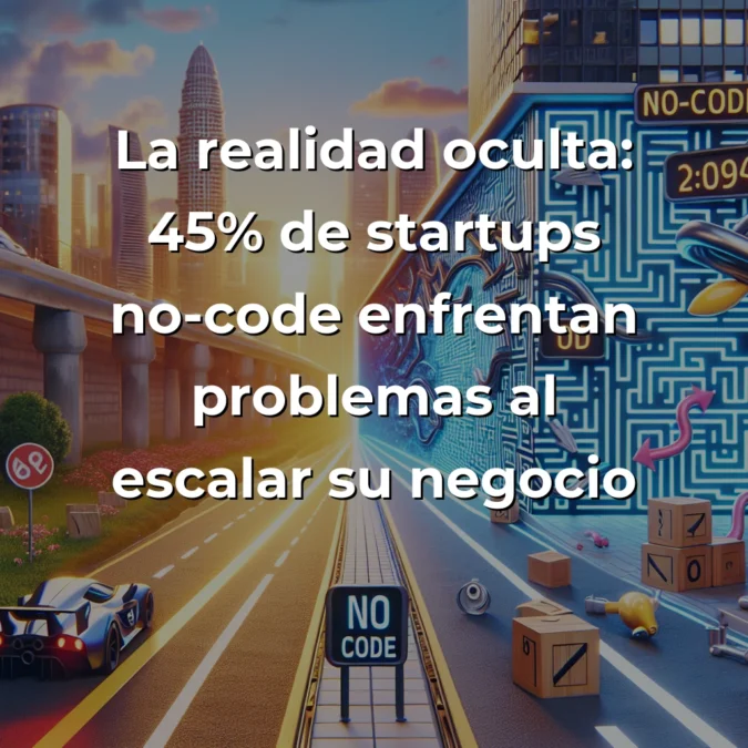 No-Code vs Código: ¿Atajo al éxito o trampa para startups españolas en 2025? – Carousel Image