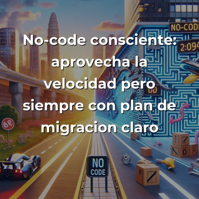 No-Code vs Código: ¿Atajo al éxito o trampa para startups españolas en 2025? – Carousel Image
