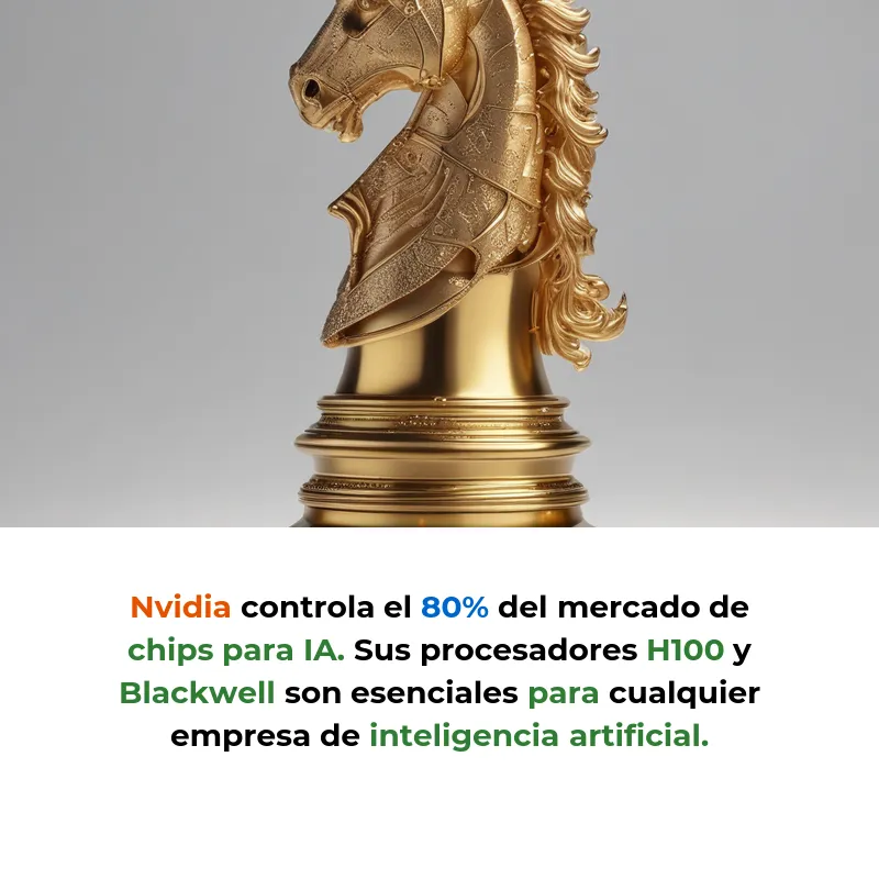 Nvidia Destrona a Apple como la Empresa Más Valiosa del Mundo: El Triunfo de la IA - La revolución de la inteligencia artificial redefine el liderazgo tecnológico global con una valoración de 3,43 billones de dólares. - Carousel Image