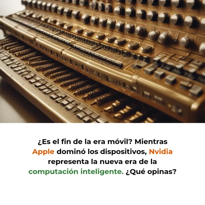 Nvidia Destrona a Apple como la Empresa Más Valiosa del Mundo: El Triunfo de la IA - La revolución de la inteligencia artificial redefine el liderazgo tecnológico global con una valoración de 3,43 billones de dólares. - Carousel Image