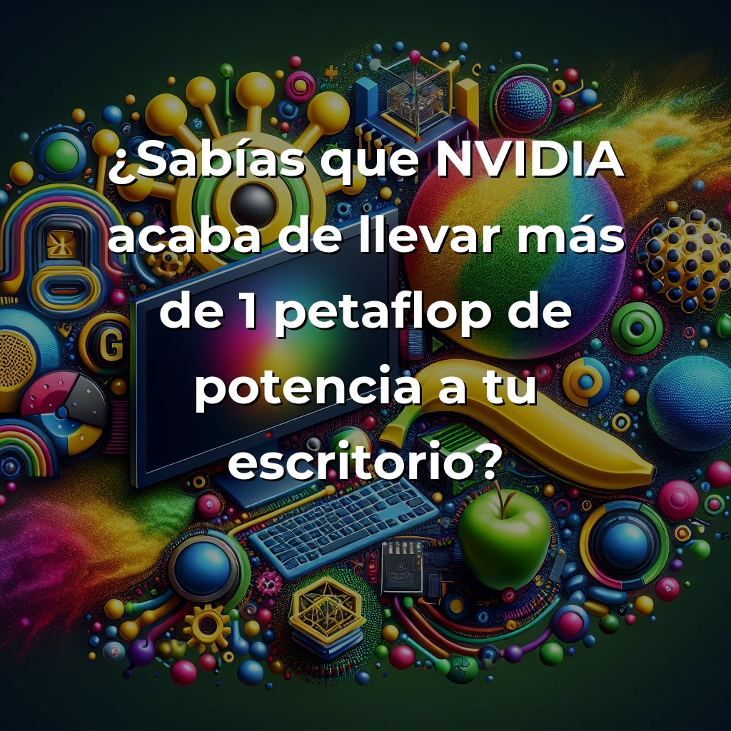 Tech y IA News 25/11: NVIDIA DGX Spark Desktop, Google Nano Banana 2, Microsoft Quantum Qubits - - - Carousel Image