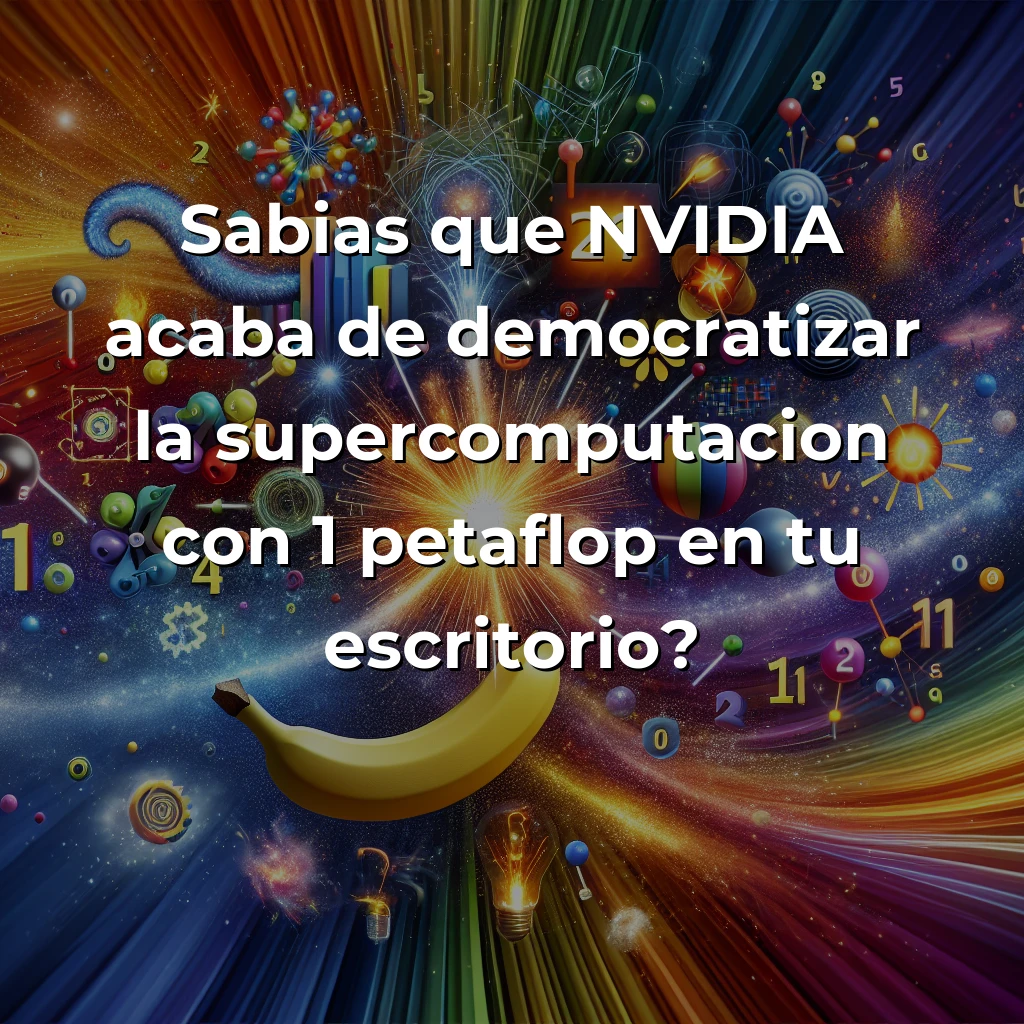 Tech y IA News 25/11: NVIDIA DGX Spark Petaflop, Google Nano Banana 2, Microsoft Quantum Breakthrough - - - Carousel Image