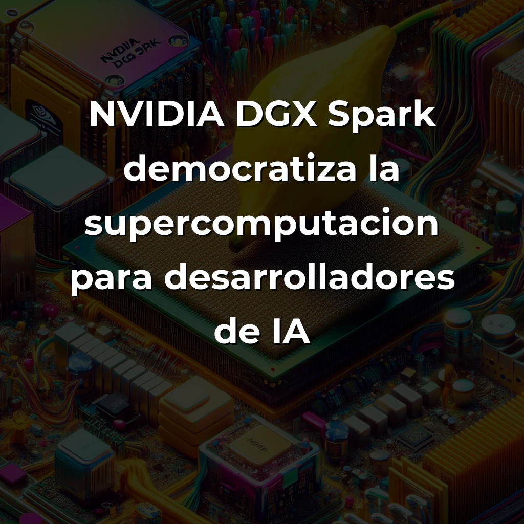 Tech y IA News 30/11: NVIDIA DGX Spark, Google Nano Banana 2, Microsoft Qubits - - - Carousel Image