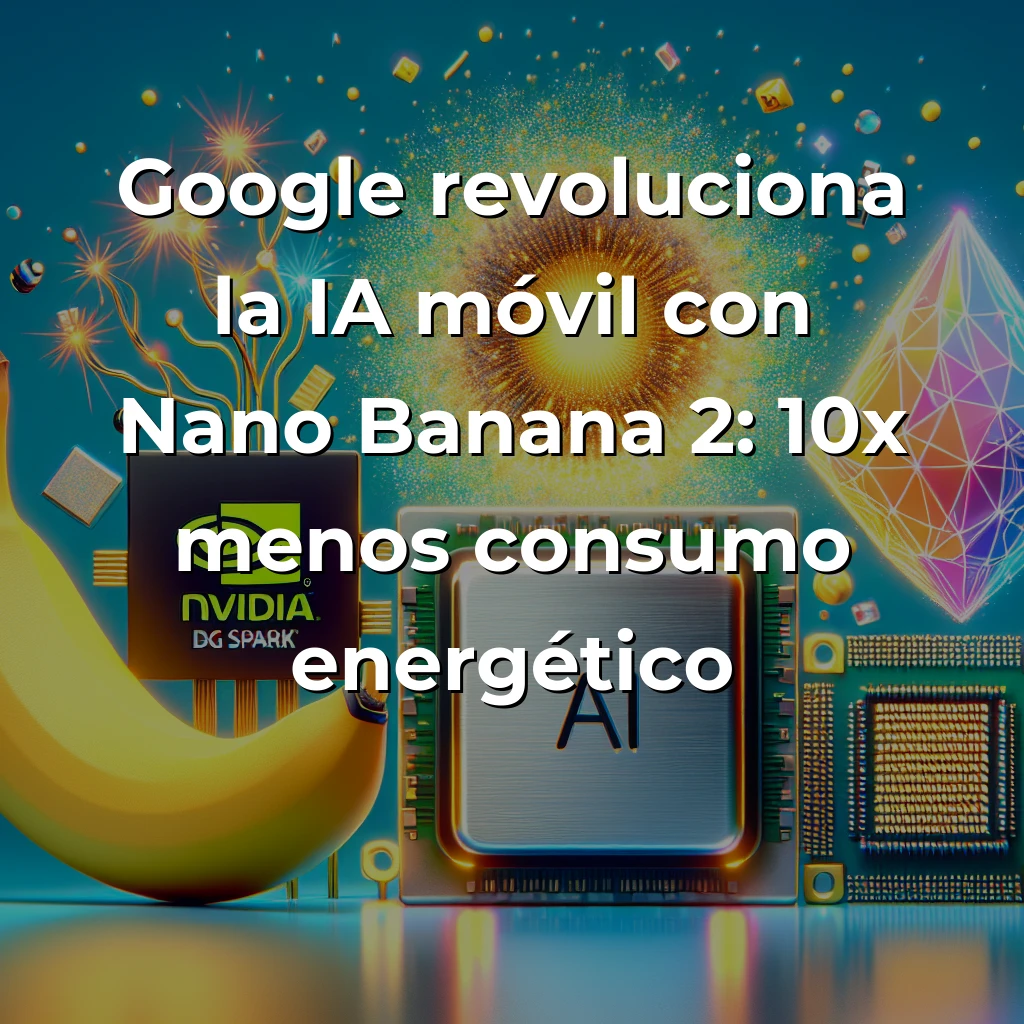 Tech y IA News 24/11: NVIDIA DGX Spark, Google Nano Banana 2, Microsoft Qubits Topológicos - - - Carousel Image