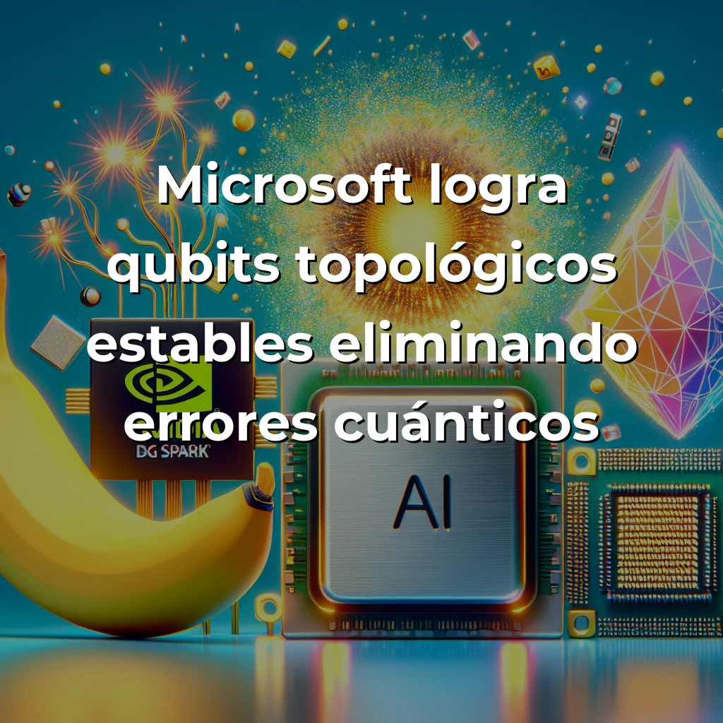 Tech y IA News 24/11: NVIDIA DGX Spark, Google Nano Banana 2, Microsoft Qubits Topológicos - - - Carousel Image
