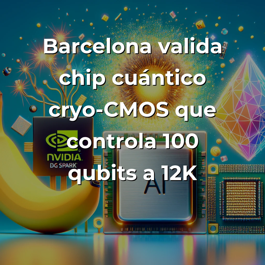 Tech y IA News 24/11: NVIDIA DGX Spark, Google Nano Banana 2, Microsoft Qubits Topológicos - - - Carousel Image