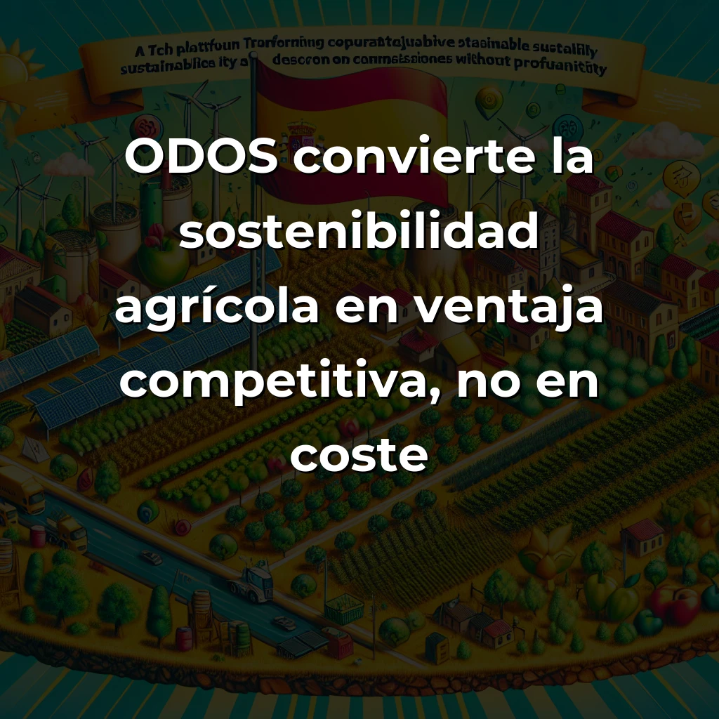 ODOS: La Startup Valenciana que Convierte la Sostenibilidad Agrícola en Rentabilidad - Cómo una plataforma tecnológica está ayudando a cooperativas y empresas agroalimentarias a descarbonizar sin quebrar en el intento - Carousel Image