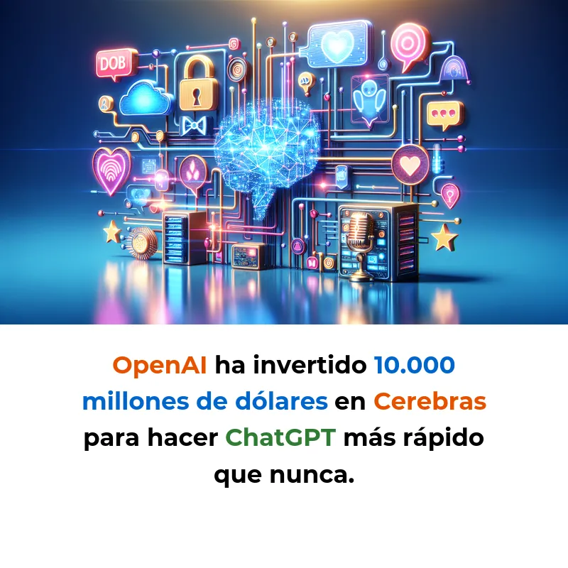 Tech y IA News 16/01/2026: OpenAI + Cerebras + HeyDiga + Agentes de Voz IA - - - Carousel Image
