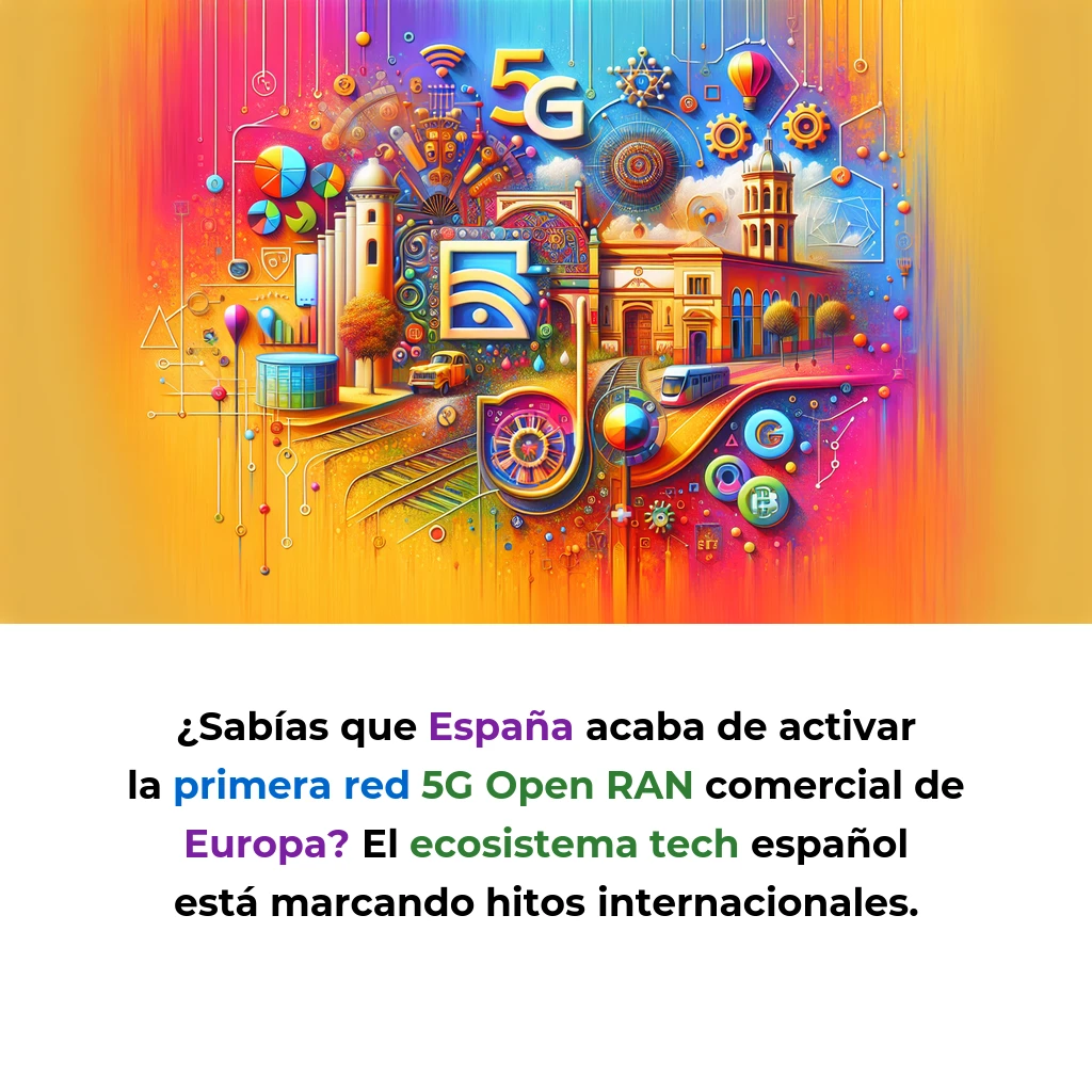 Tech y IA News 19/12/2025: 5G Open RAN + IA Industrial + Blockchain España - - - Carousel Image