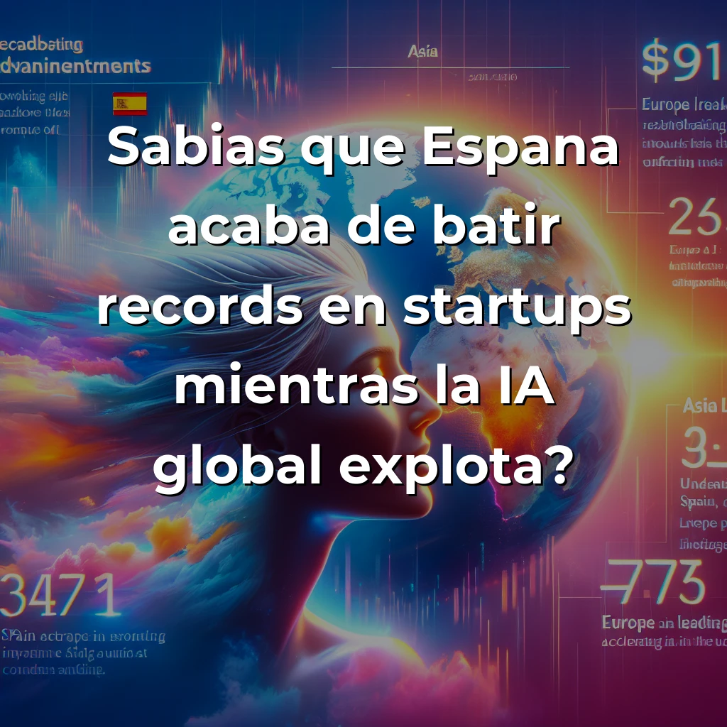 Startup News 04/08/2025: España bate récords, Mistral AI negocia 10.000M$, China impulsa IA con 20.700M$ - España rompe récords de aplicaciones, Europa lidera con unicornios de IA, América sigue atrayendo grandes rondas y Asia acelera la carrera tecnológica - Carousel Image
