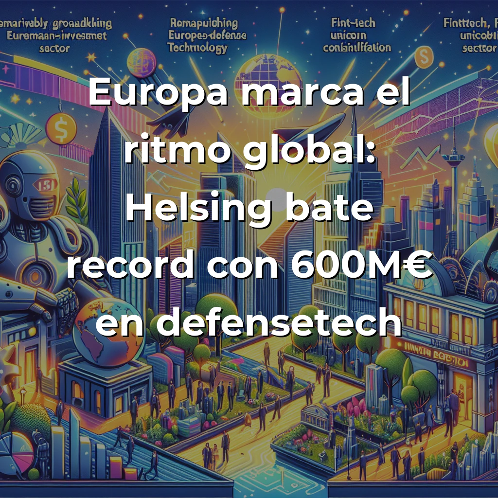Startup News 02/07/2025: Payflow suma 51M€, Helsing bate récord europeo con 600M€, y Genesis AI emerge con 105M$ en robótica - España rompe récords de inversión mientras Europa lidera en defensetech y robótica avanzada, con Latinoamérica consolidando unicornios fintech - Carousel Image