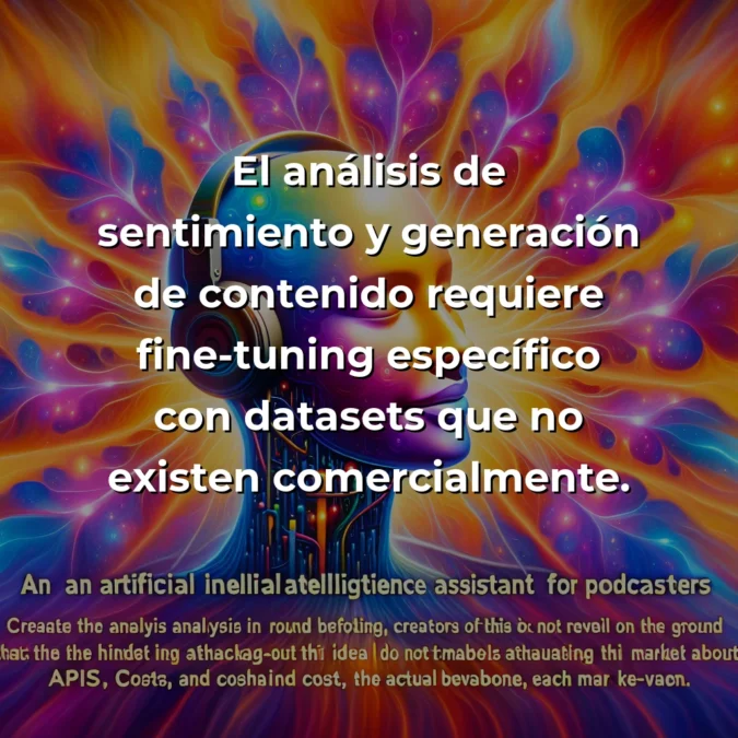 Idea de AI Agent: Asistente Estratégico para Podcasters – Una Promesa con Complejidades Técnicas Ocultas – Carousel Image
