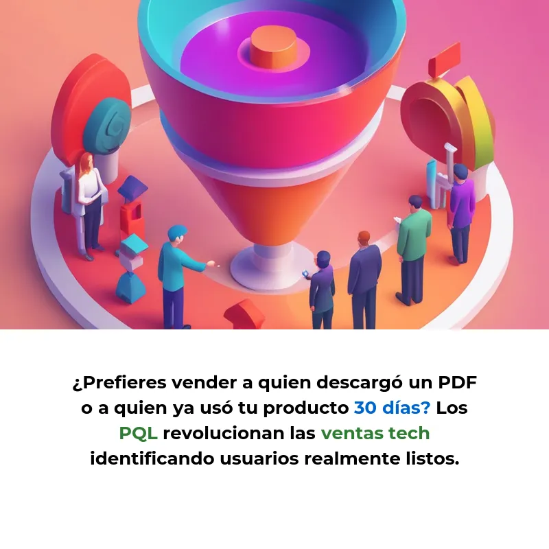 Qué es un Product Qualified Lead (PQL) y por qué revoluciona las ventas tech - La métrica que identifica usuarios listos para comprar basándose en su uso real del producto - Carousel Image