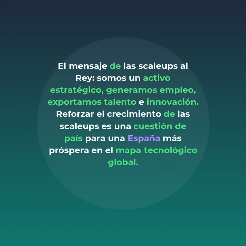 El Rey recibe en La Zarzuela a las scaleups de EsTech - - Carousel Image