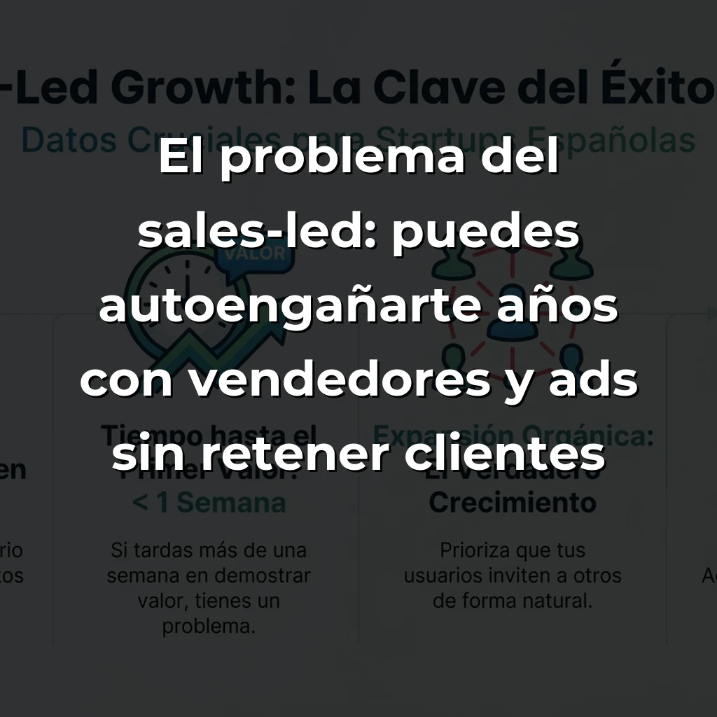 Product-Led Growth: Por qué es la única estrategia que salvará a tu startup en 2025 – Carousel Image