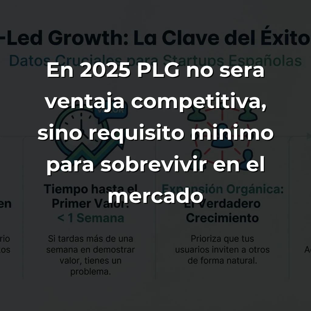 Product-Led Growth: Por qué es la única estrategia que salvará a tu startup en 2025 – Carousel Image