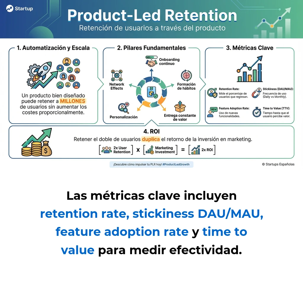 Product-Led Retention: Estrategias para Retener Usuarios a través del Producto - Cómo integrar mecanismos de retención en la experiencia del producto para reducir el churn - Carousel Image